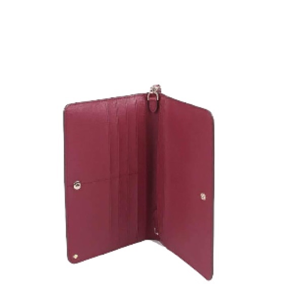 ♠️ kate spade ♠️ Darcy Medium Clutch Wallet Wristlet, Blackberry Preserve